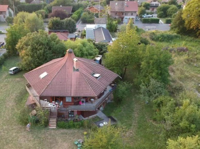 Alvéole du Léman - Appartement Le Nid du Chat Noir Sciez Esterno foto